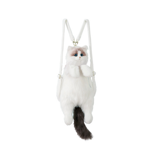 Mochila Con Forma de Gato 100% Realista 60cm + Accesorios de Regalo