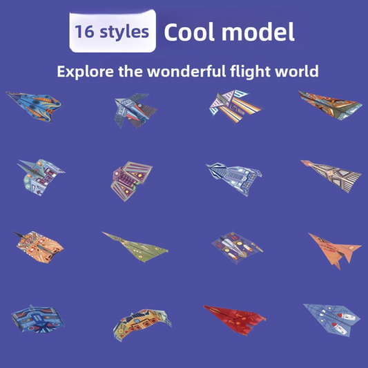 32 Aviones de papel Origami Hermoso regalo