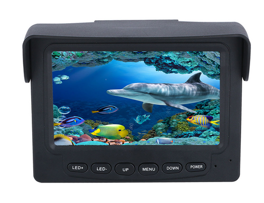 Cámara Subacuática Pesca Con Monitor y Soporte Para Caña C/ Luz Led