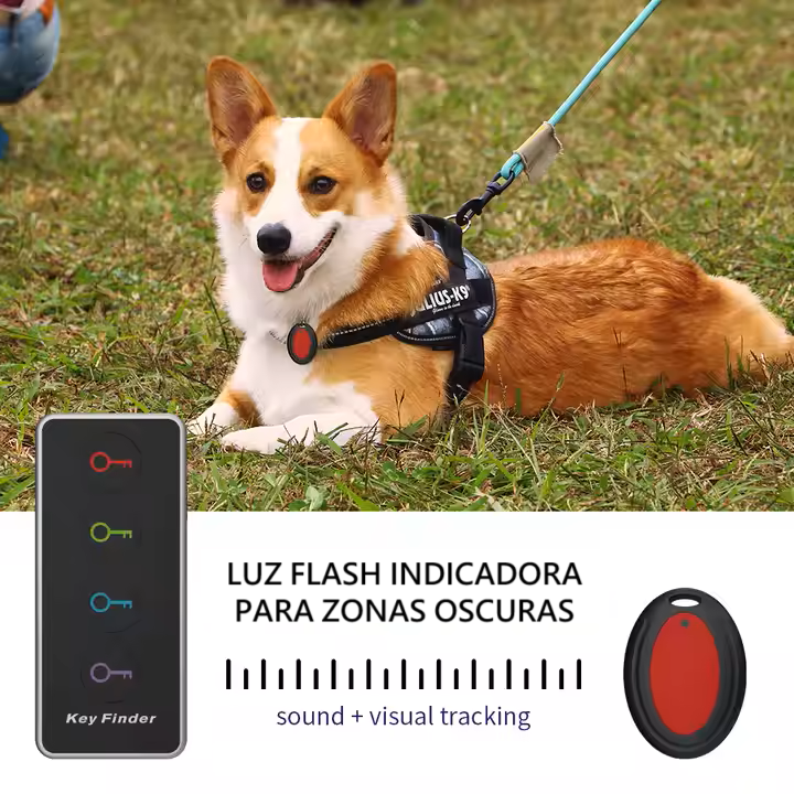 Buscador De Llaves, Mascotas Base de Control C/ Linterna Ideal Adultos