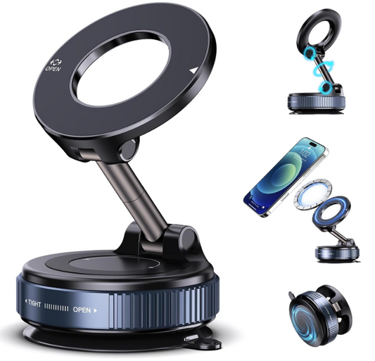 SOPORTE CELULAR PREMIUM 360° CON IMAN