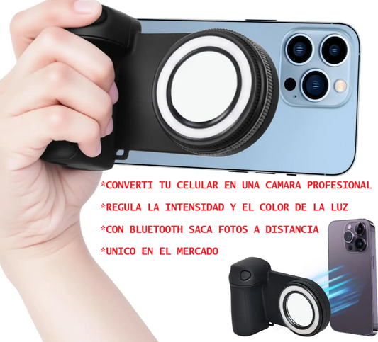 CONVERTI TU CELU EN UNA CAMARA PROFESIONAL