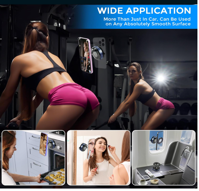 SOPORTE CELULAR PREMIUM 360° CON IMAN