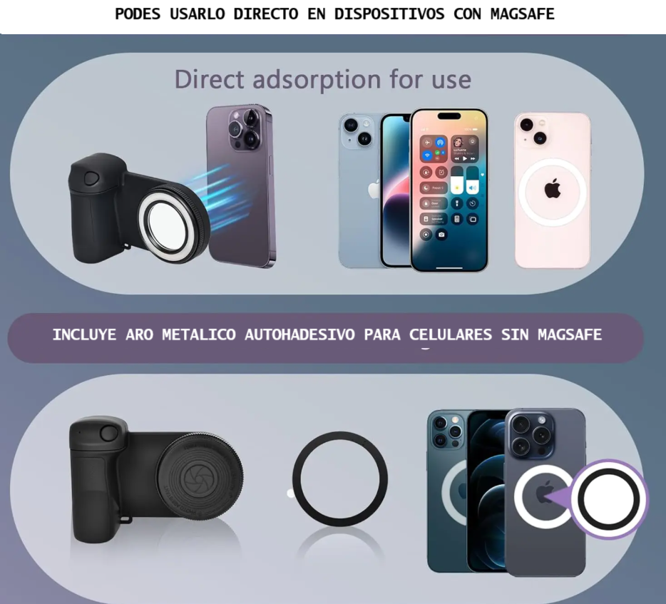 CONVERTI TU CELU EN UNA CAMARA PROFESIONAL