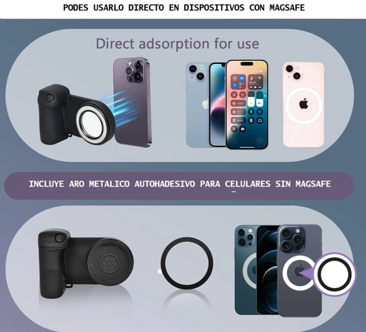 CONVERTI TU CELU EN UNA CAMARA PROFESIONAL