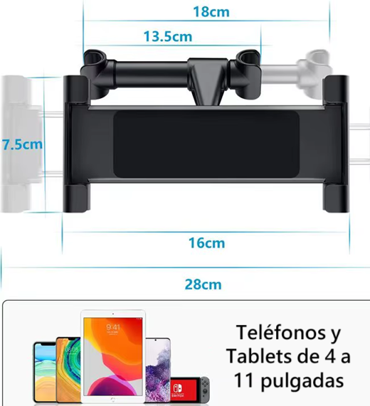 SOPORTE PARA APOYA CABEZA