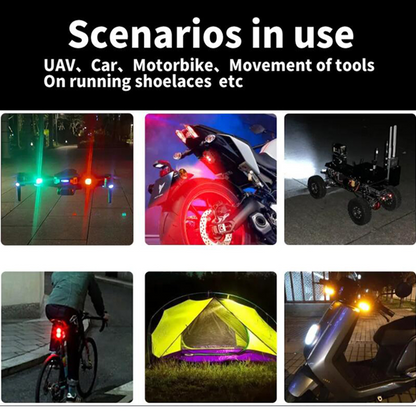 Luces RGB x 4 Con Control Remoto